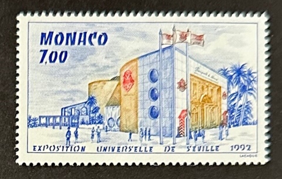 MONACO 1820 Beautiful Mint NEVER Hinged Issue