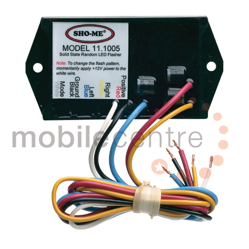 LED flasher box strobe beacon lightbar module 2 Channel 12V warning emergency