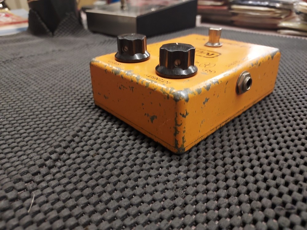 1978 MXR Phase 100 Stompbox Effect Pedal Phaser Phasor Block Logo