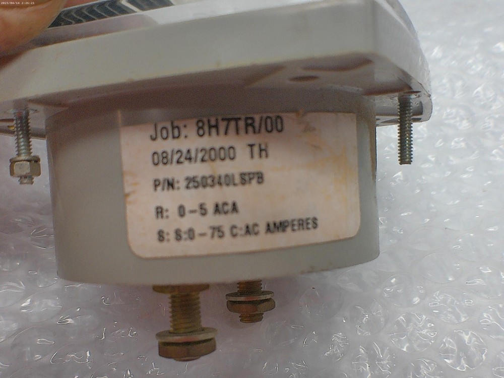 YOKOGAWA 250340LSPB PANEL METER NSNP