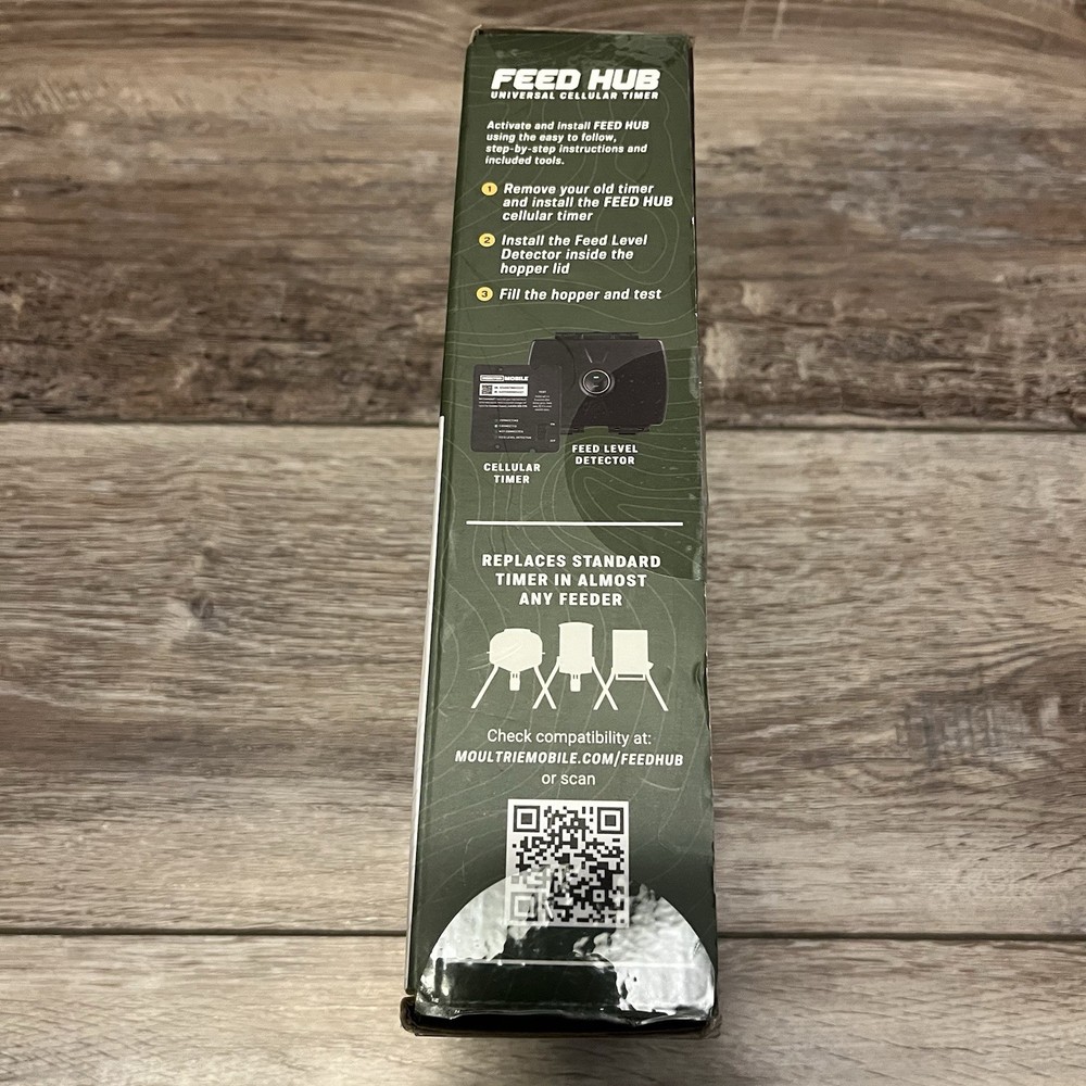 Moultrie Mobile Feed Hub Universal Cellular Timer - New Sealed Box