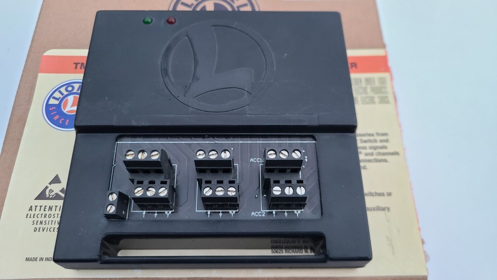 LIONEL TMCC SC-2 SWITCH CONTROLLER electrical connection switch activate 6-22980