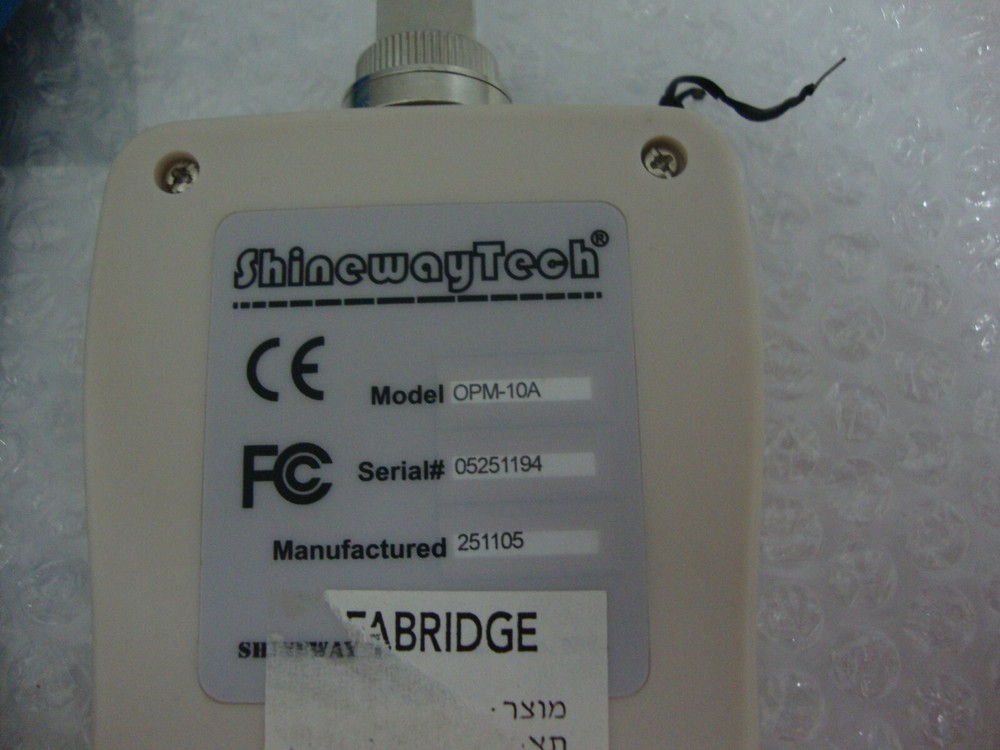 ShinewayTech opticall power meter OPM-10A