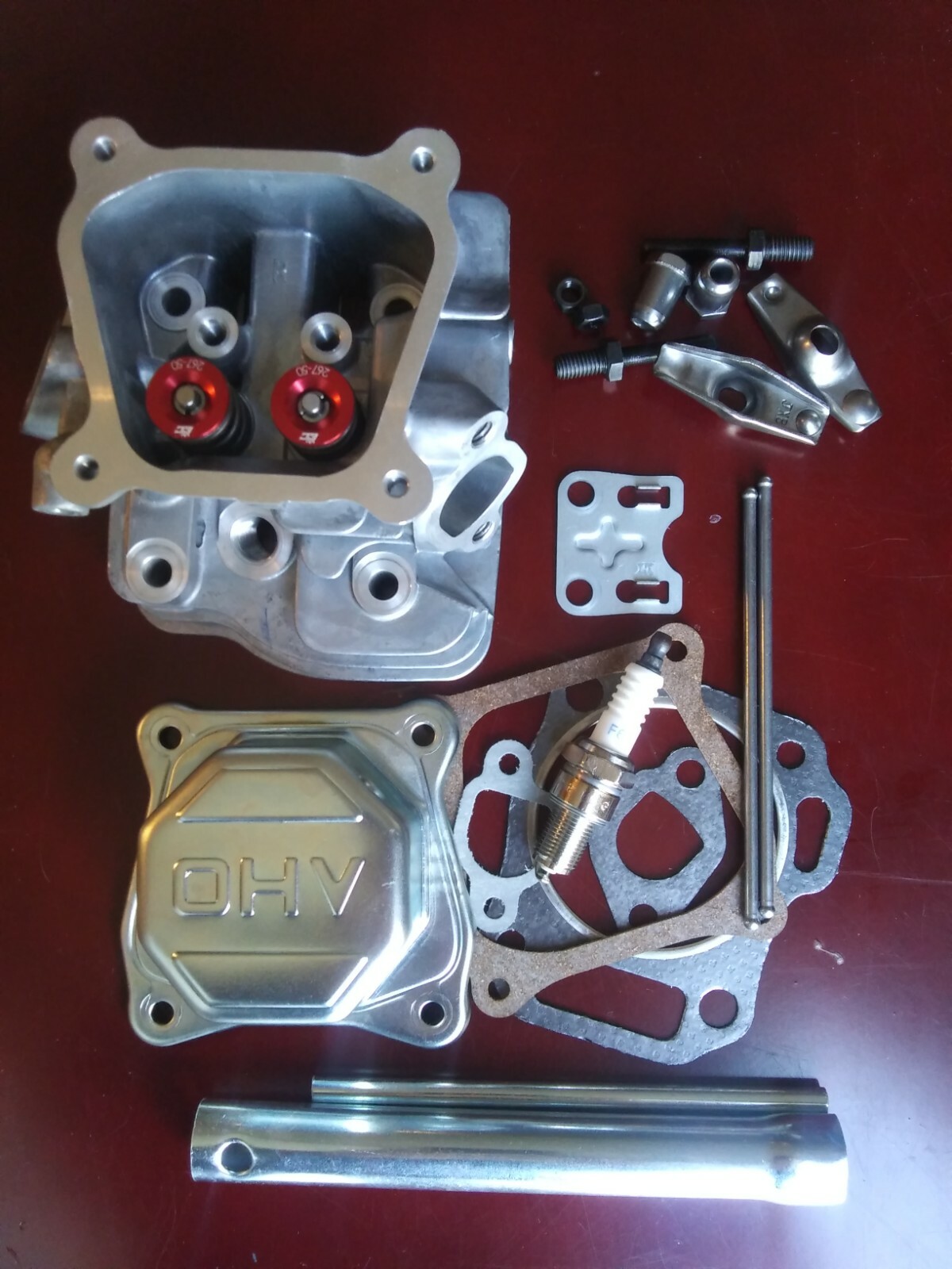 NON-HEMI 212cc PREDATOR OUTLAW HEAD - 29mm- 26mm gokart racing - mini bike drags