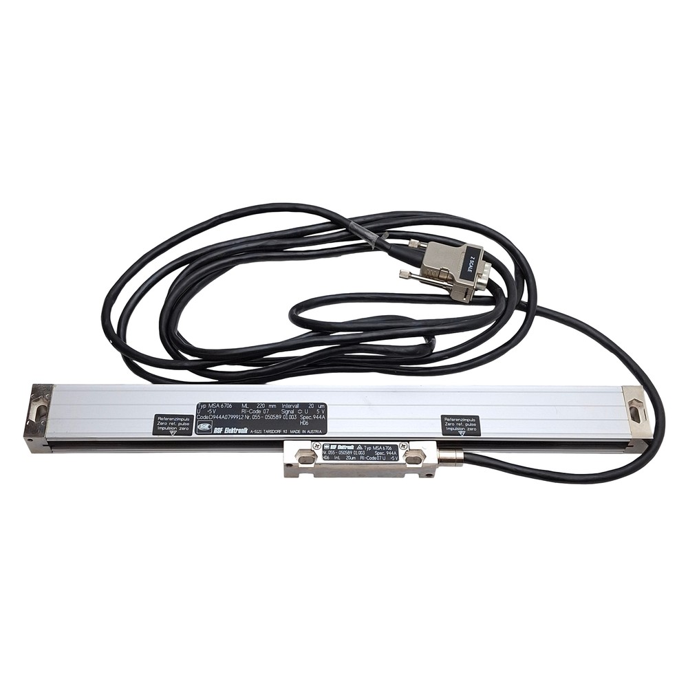 RSF Elektronik MSA 6706 Linear Encoder, 220mm, ±5µm Accuracy, Square Wave, 5VDC