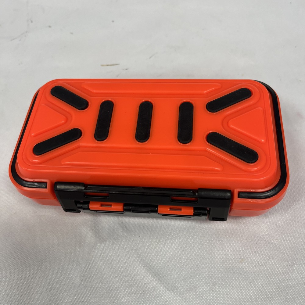 Fishing Tackle Box Lure Waterproof Compartments 2 Layer Hook Storage Case Medium