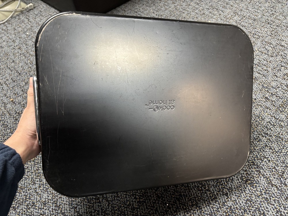 Black Cook at Home Roasting Pan