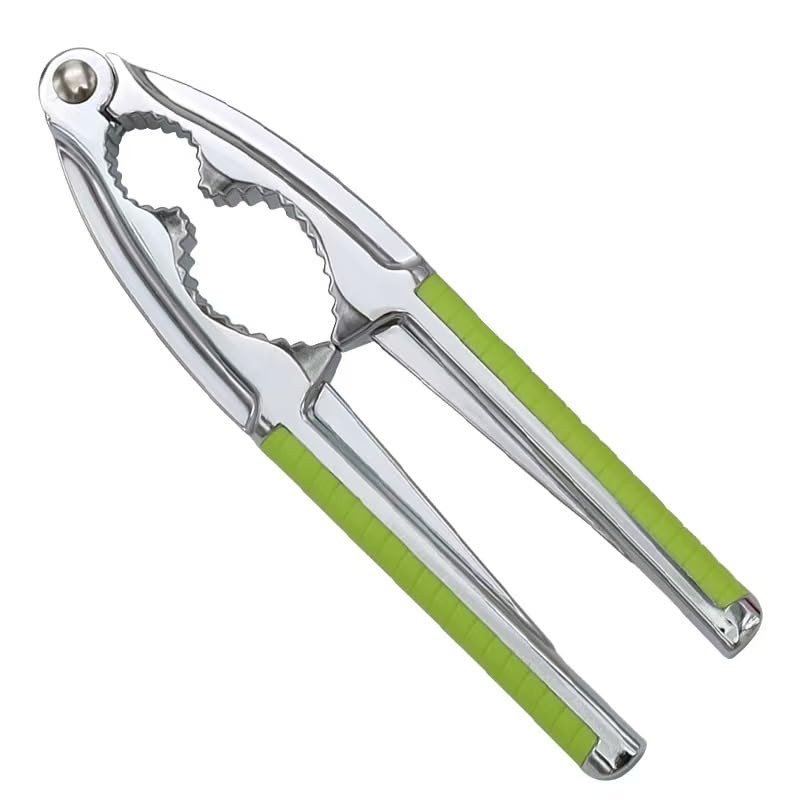 Walnut Cracker Tool, Nutcrackers, Metal Nut Shell Openers, Nut Green LARGE