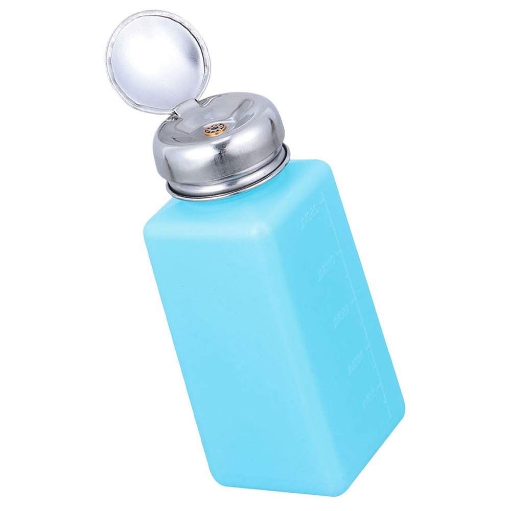 Plastic Push Down Pump Dispenser Bottle 250 ml for Car Interior Cleaning