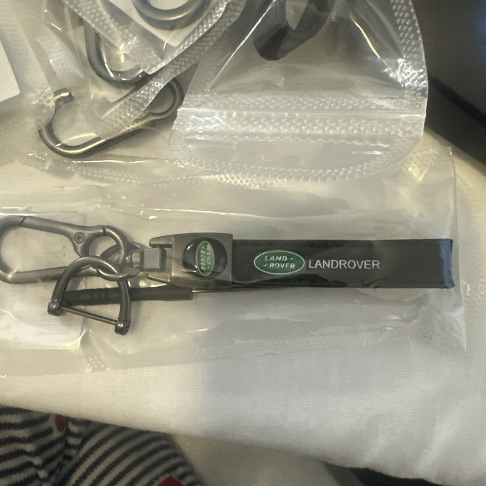 Land Rover Leather Key Chain