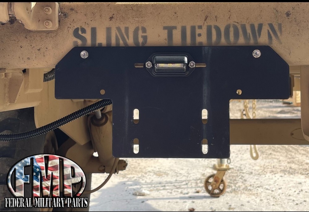 M1101 M1102 A2 Basic License Plate Bracket With Plug and Play Light