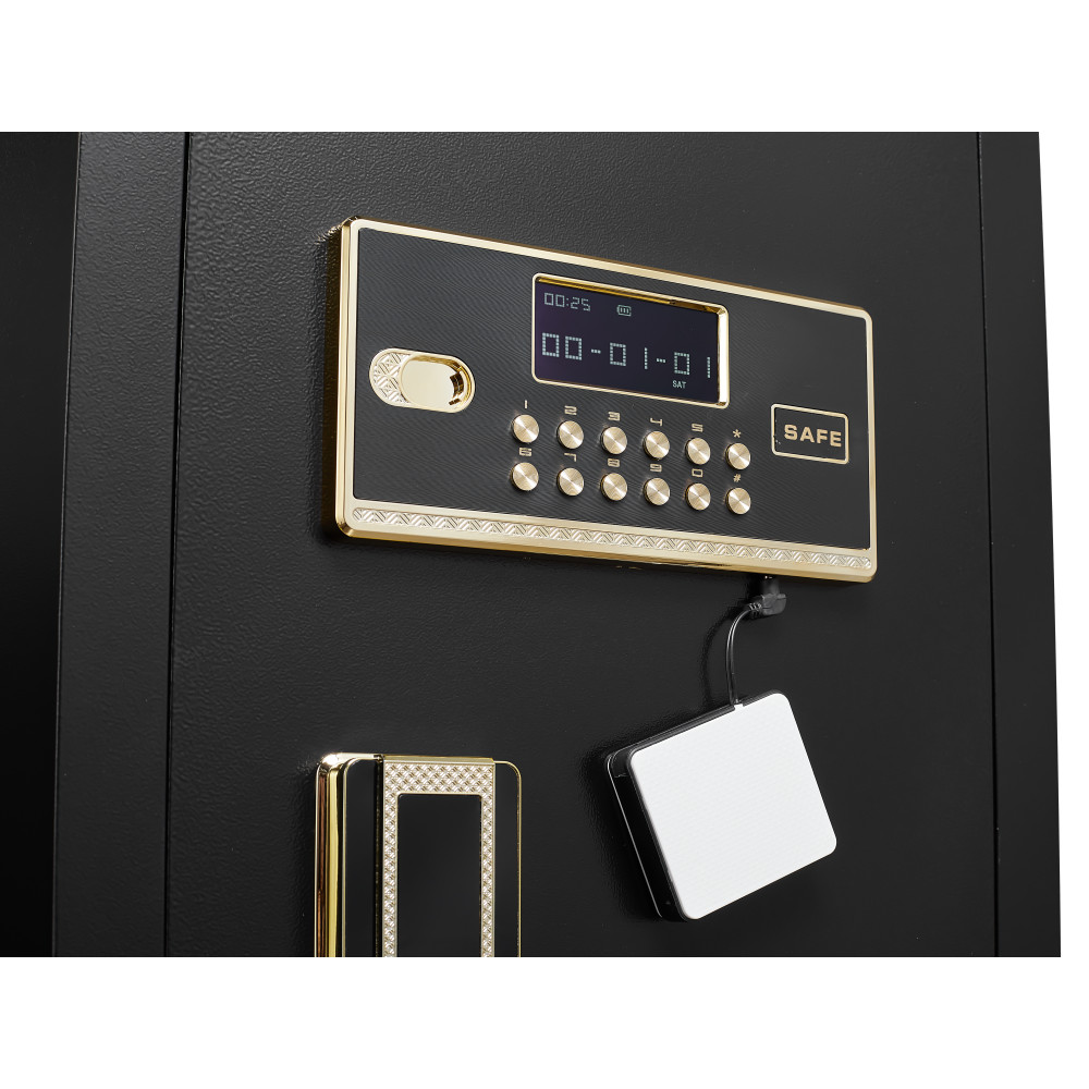 Solid Steel Home Safe Digital Security Safe for Documents Money