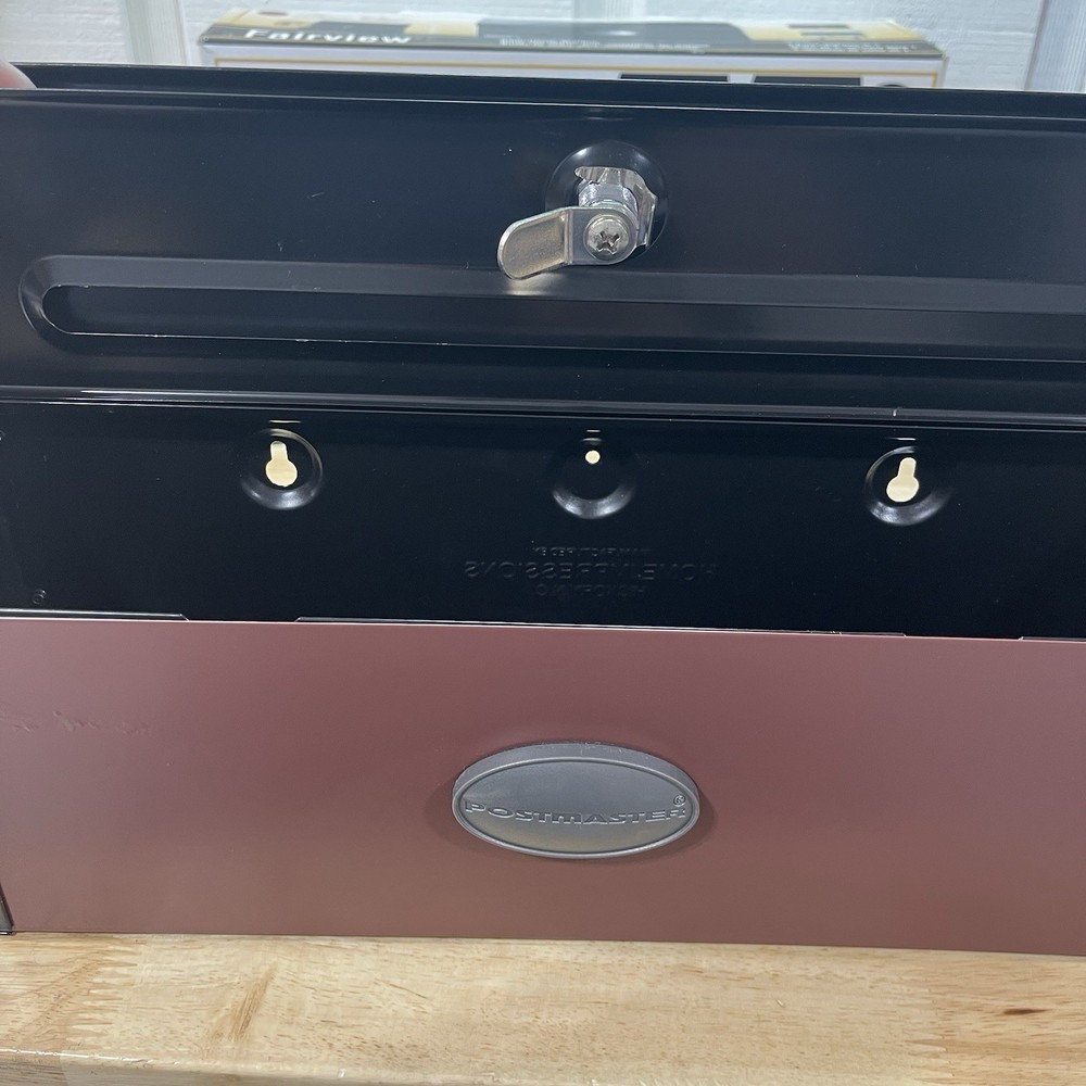 First Class Postmaster Steel house Mailbox