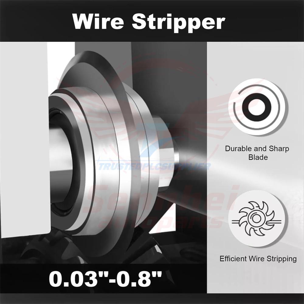 Manual Wire Stripping Machine Portable Cable Stripper 1mm to 25mm US