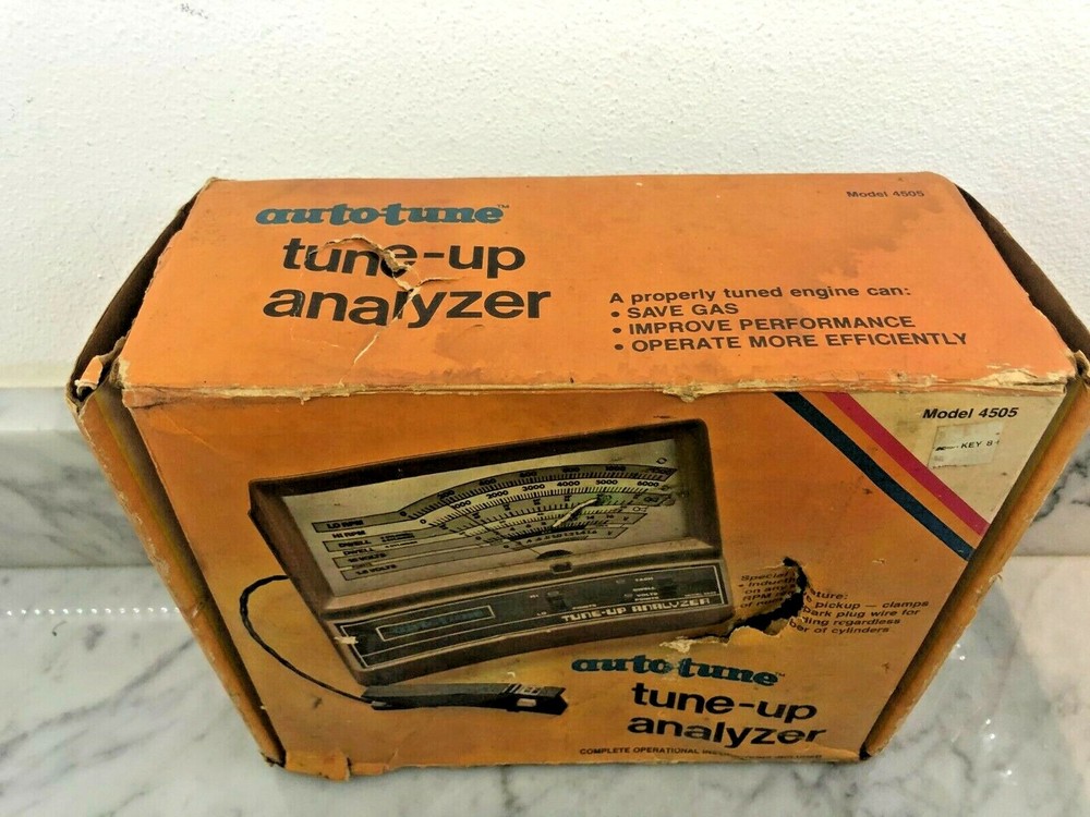VINTAGE AUTO-TUNE TUNE - UP ANALYZER MODEL 4505