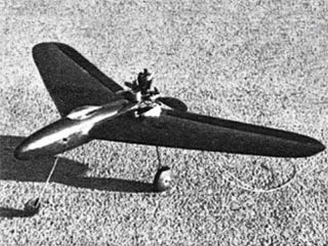Arrowhead Control Line 40" Wing RC Model Airplane Printed Plans & Templates