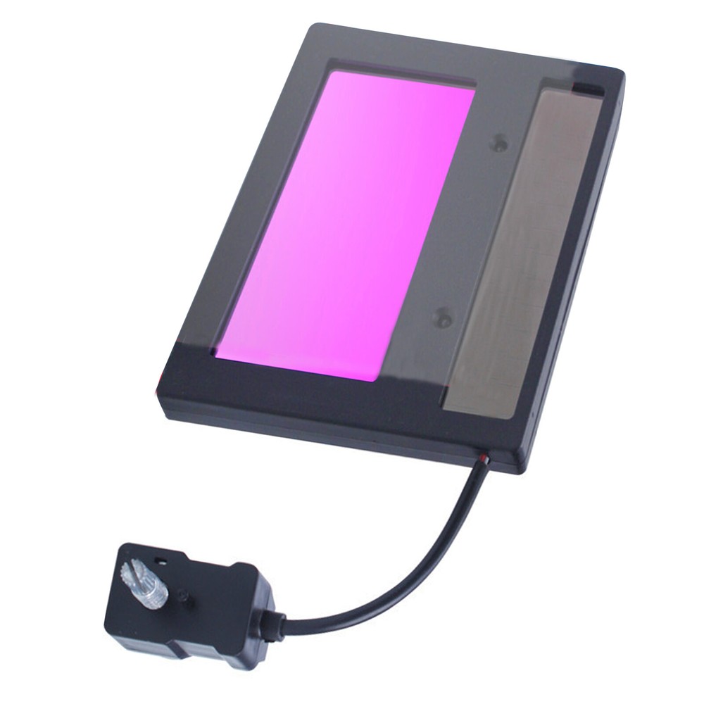 Solar Automatic On/Off Darkening Welding Helmet Len Filter + Protortion Sheet H