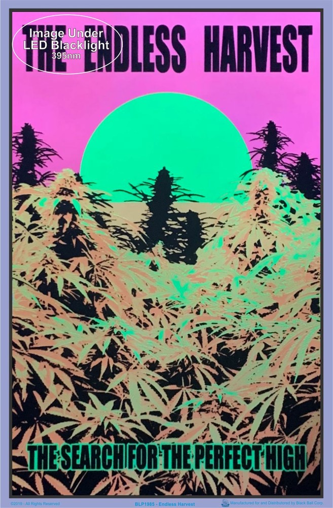 Endless Harvest Blacklight Poster 23 x 35