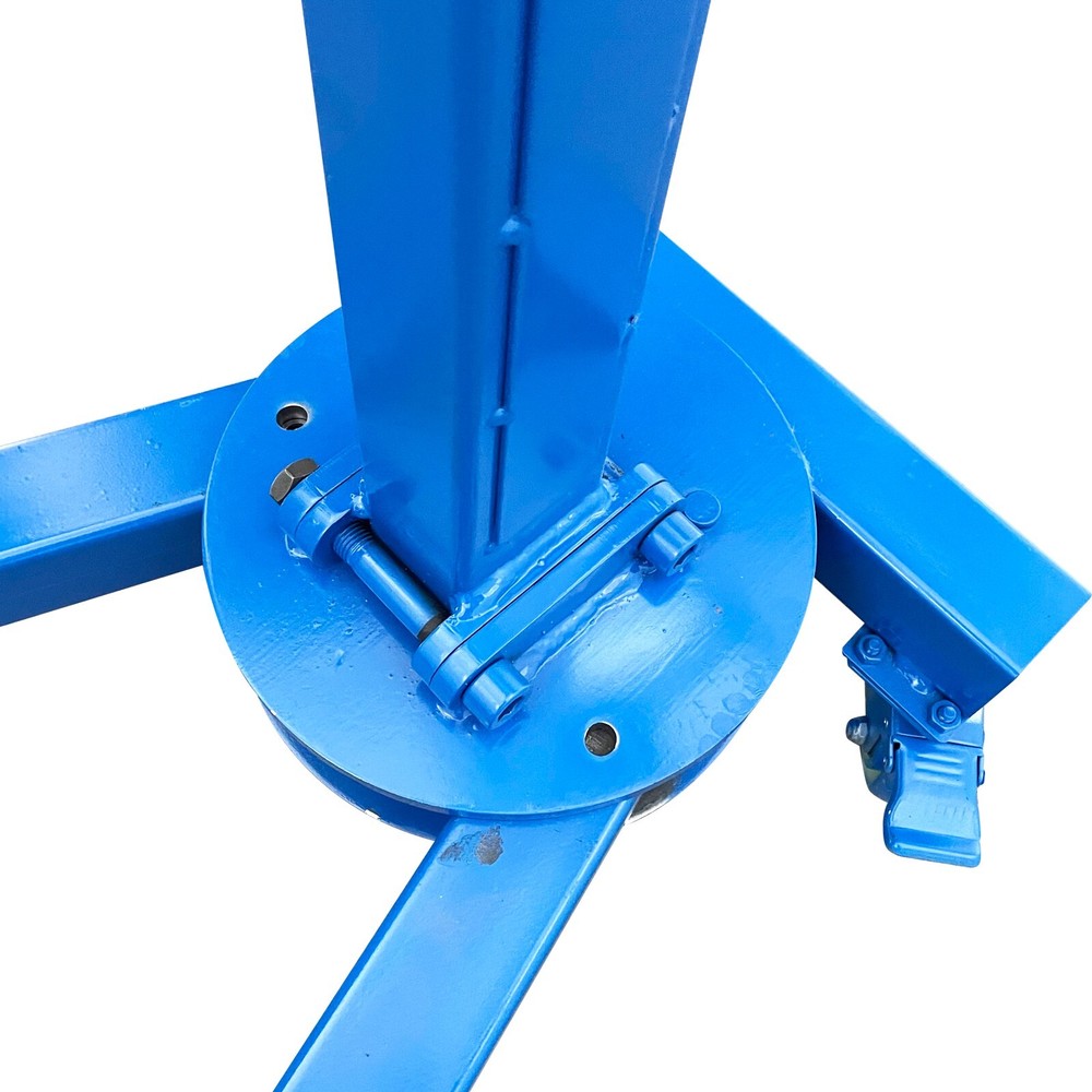 Small Portable Folding Elevator Hoist Lifting Machine Hand Crane Max. 1100LBS