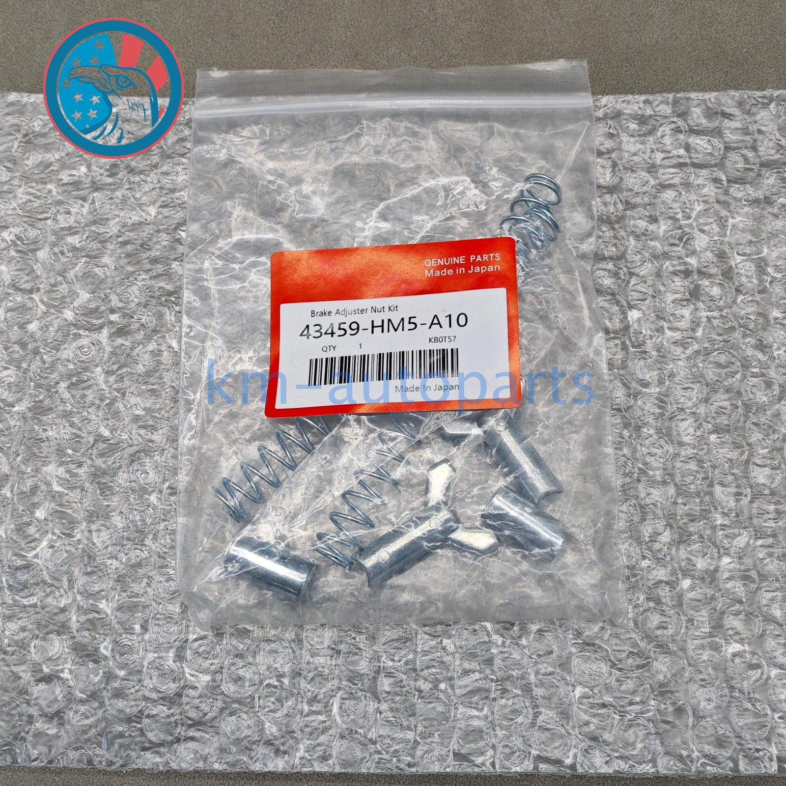 OEM! Rear Brake Adjuster Nut Kit for Honda FourTrax 300 TRX300 Rancher 350 420