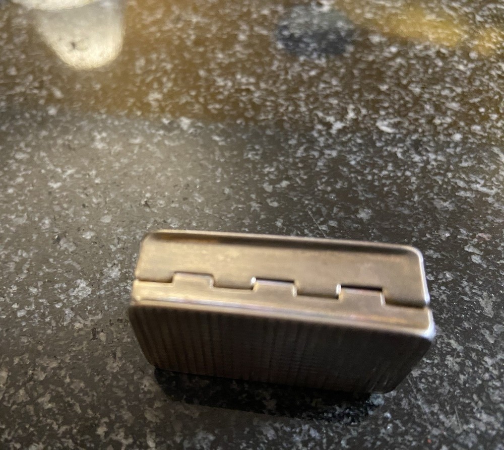 Cartier Sterling Silve Pillbox ✅