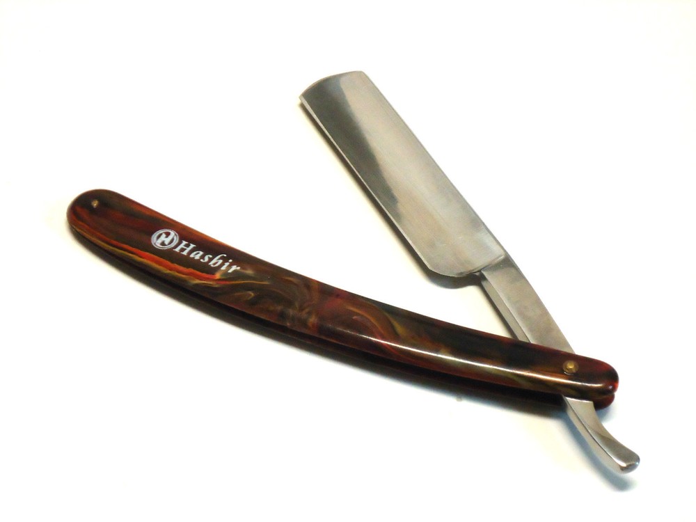 CLASSIC SUPER SHARP SOLID HASHIR PROFESSIONAL STRAIGHT RAZOR EXCELLENT USA