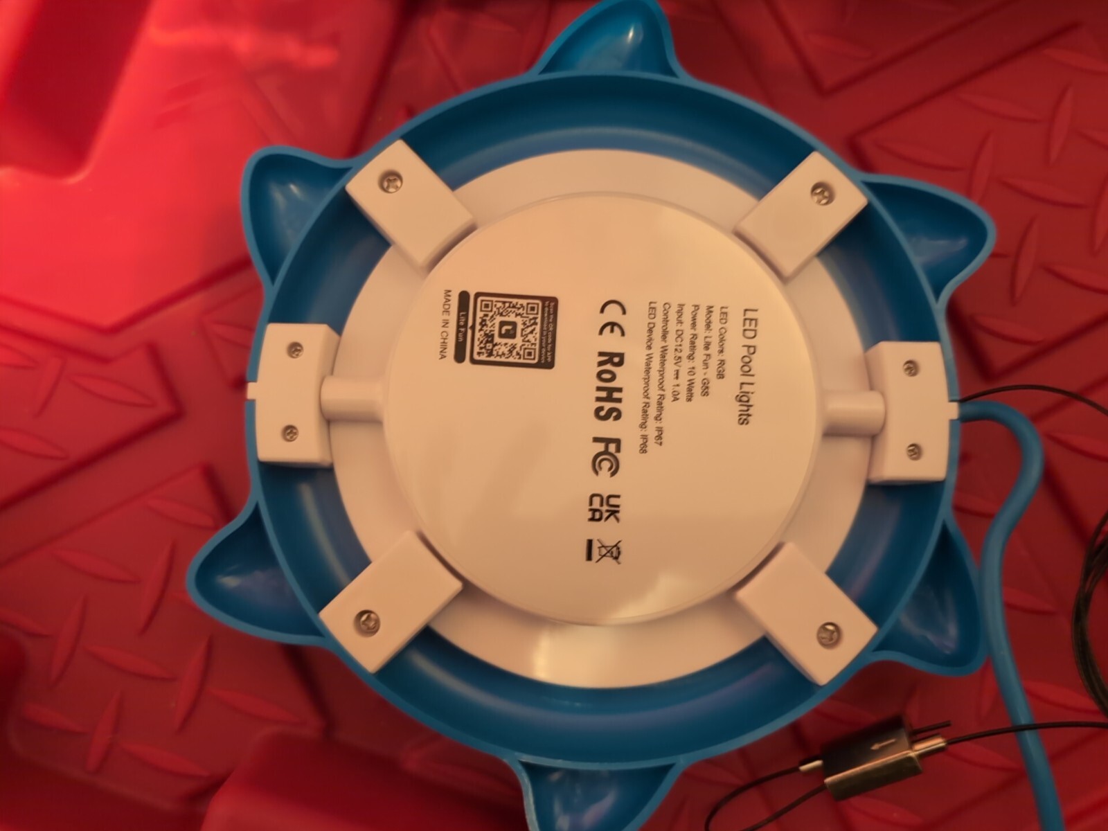 Anerbili LED Pool Light For Frame Swimming Pool Tested New