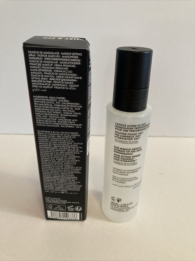 Make Up For Ever Mist & Fix Makeup Setting Spray ~ 3.38 oz