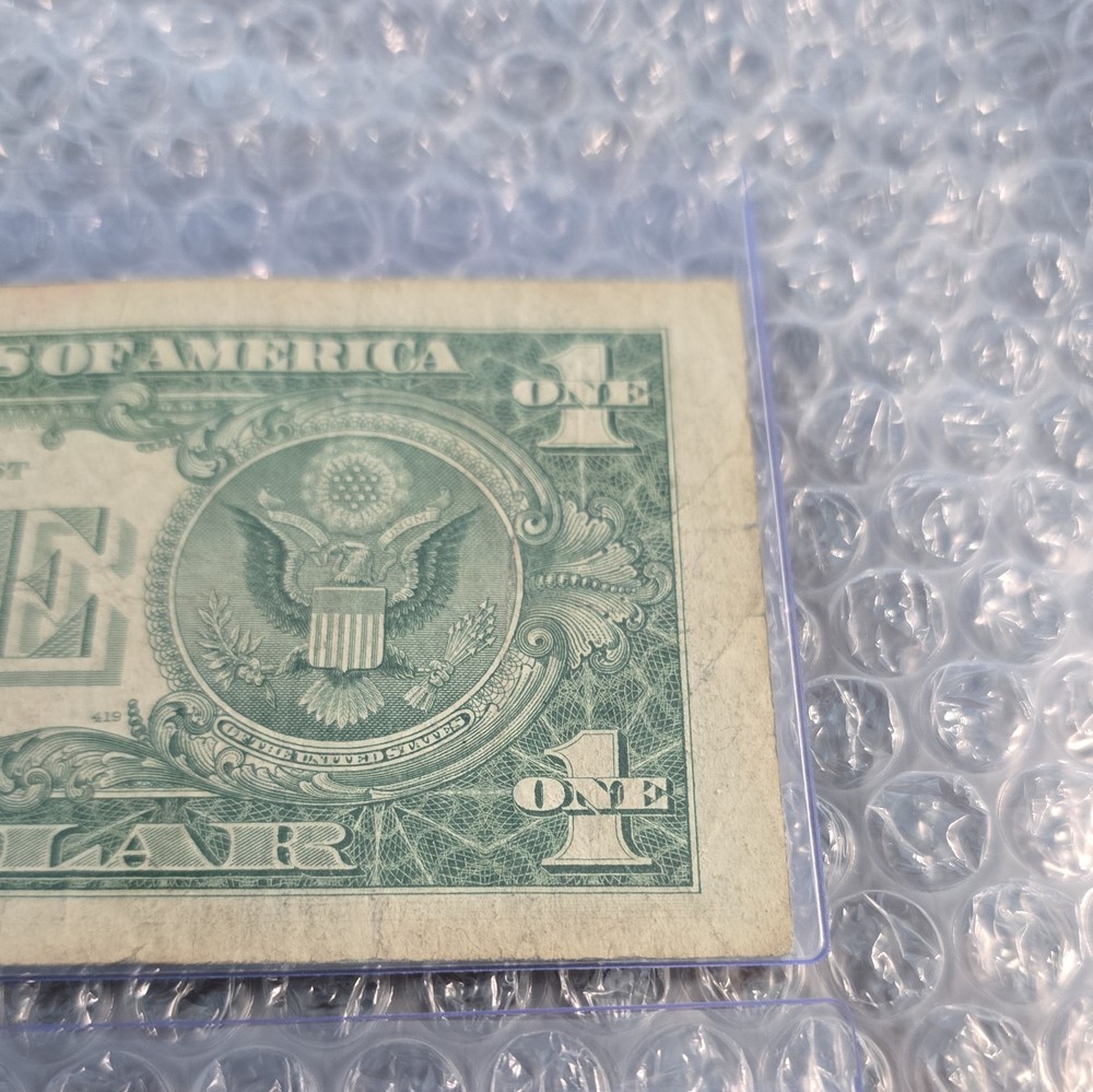 TWO-$1 1957B SERIES SILVER CERTIFICATES