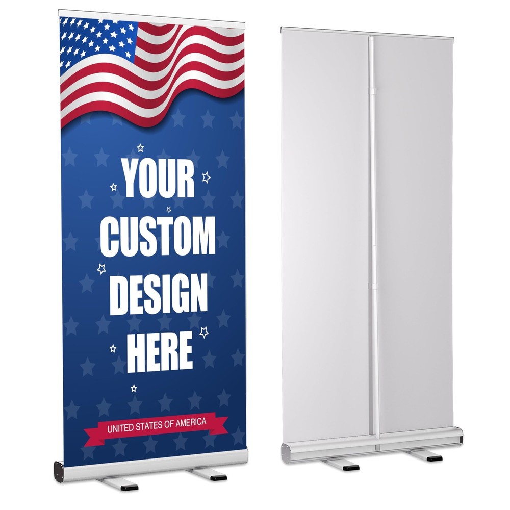 Custom Retractable Banner Stand with Print