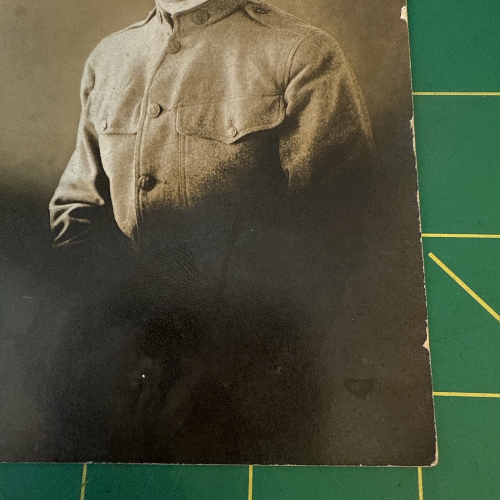 WW1 Photo Postcard Named RPPC