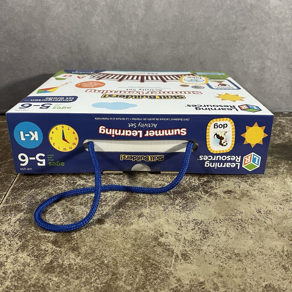 Skill Builders! Summer Learning Activity Set 252 Pieces Ages 5-6 Reading Math