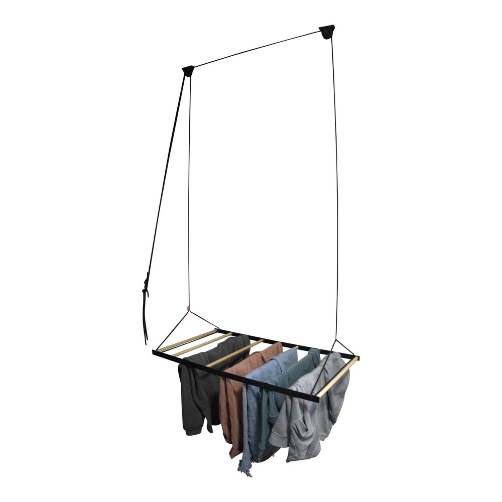 The Nice Rack ceiling-hung laundry drying rack