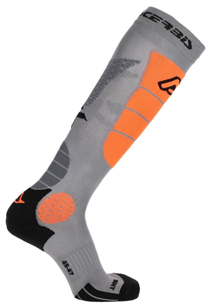 ACERBIS SOCKS IMPACT VENTED ORANGE S/M