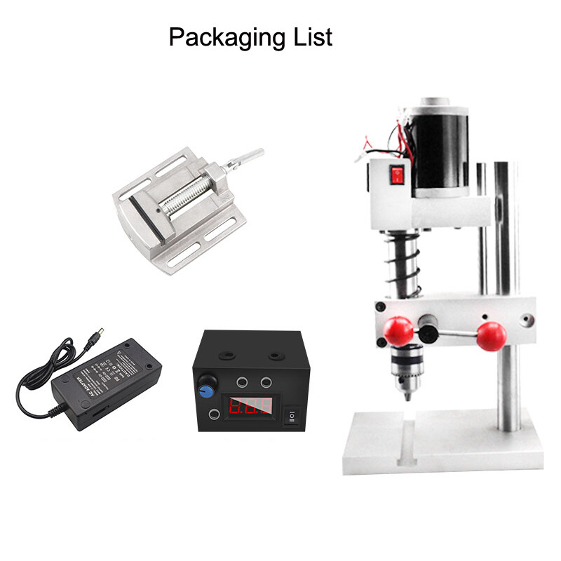 24V 100W B12 Milling Machine & Workbench Drilling Work Bench Speed Adjustable