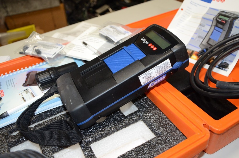 Drager CMS Permissible Gas Analyzer Kit With Accessories