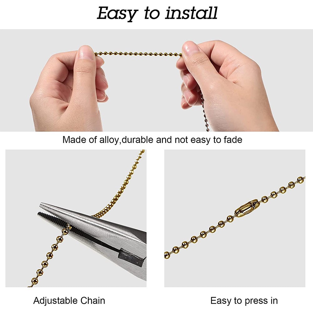 4 Pieces Artificial Crystal Ceiling Fan Pull Chains Pull Chain Extension7752