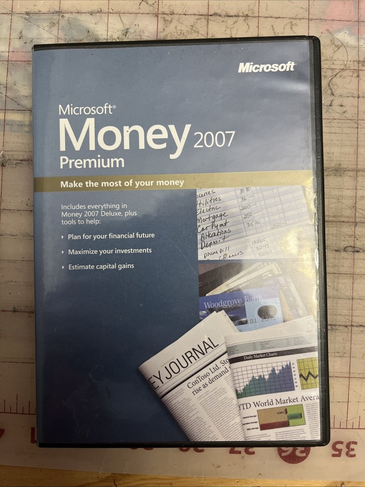 Microsoft Money Premium 2007 Windows; EUC