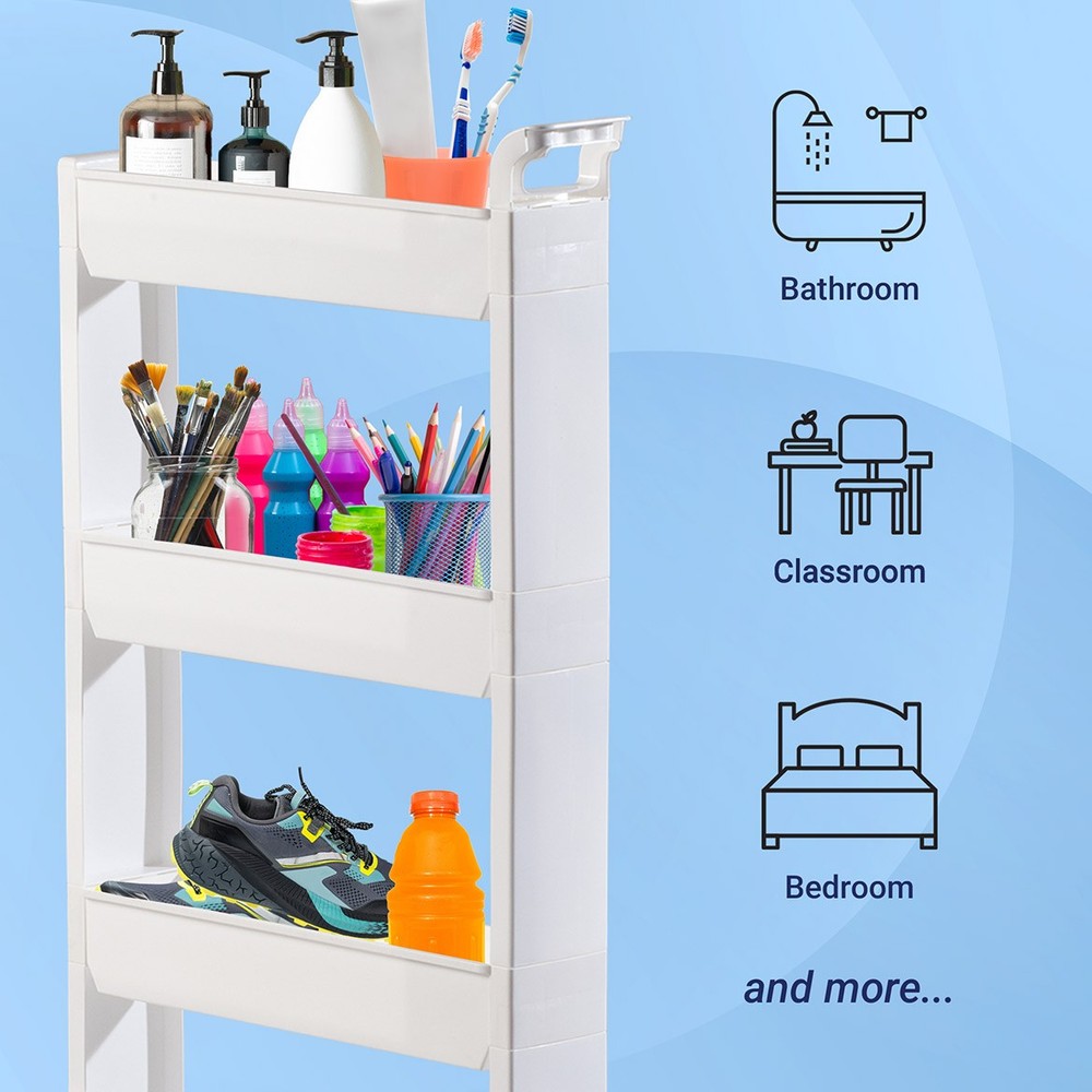 Slim Storage Cart 5 Tier