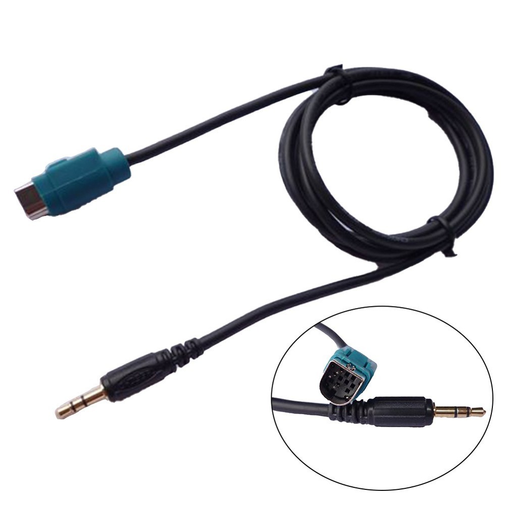 Adapter ABS Sync/Charge Cable 3.5mm Car Cable AUX Jack Cable Accessories