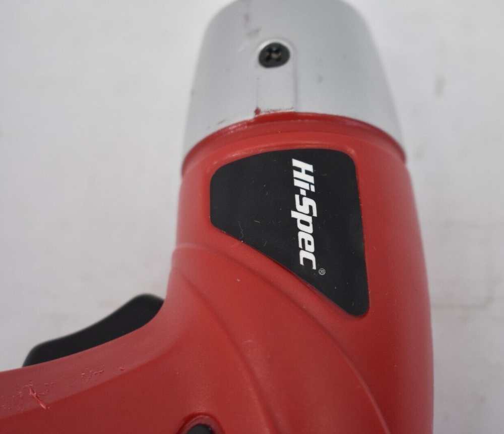 Hi-Spec Cordless Screwdriver Tool JY-CS007 Red/Black 3.6V Replacement Tool