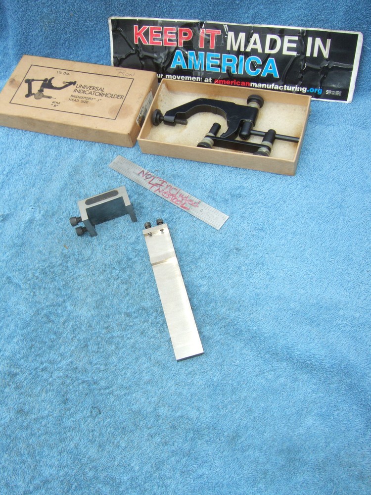 UNIVERSAL INDICATOR HOLDER INDICOL TYPE USED CLEAN TOOL MACHINIST TOOLMAKER