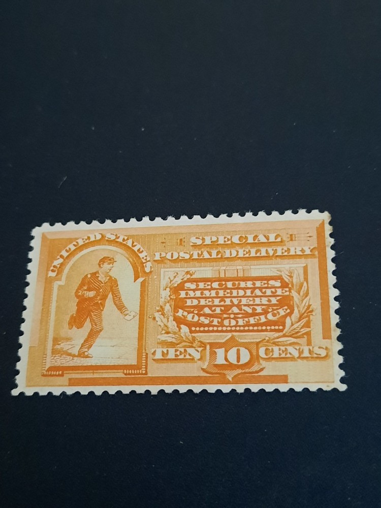 US 1893 SPECIAL DELIVERY # E-3 OG LH Nice Centering CV$300