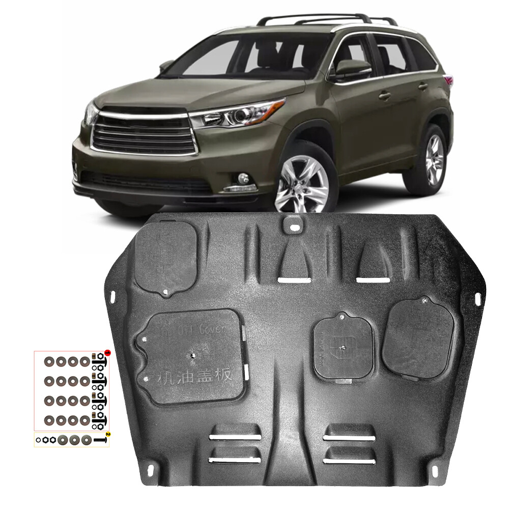 For Toyota Highlander 2015-2018 Under Engine Splash Guard Front Engine Mud Flaps