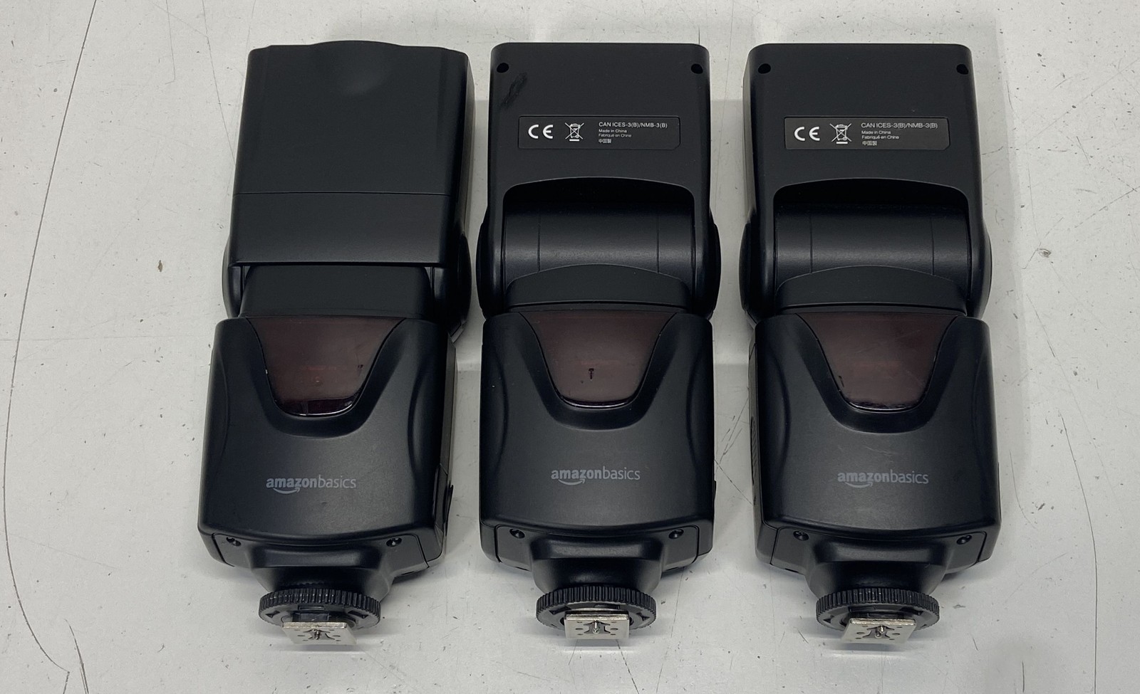 Assorted Lot of Camera Flashes and Studio Lights