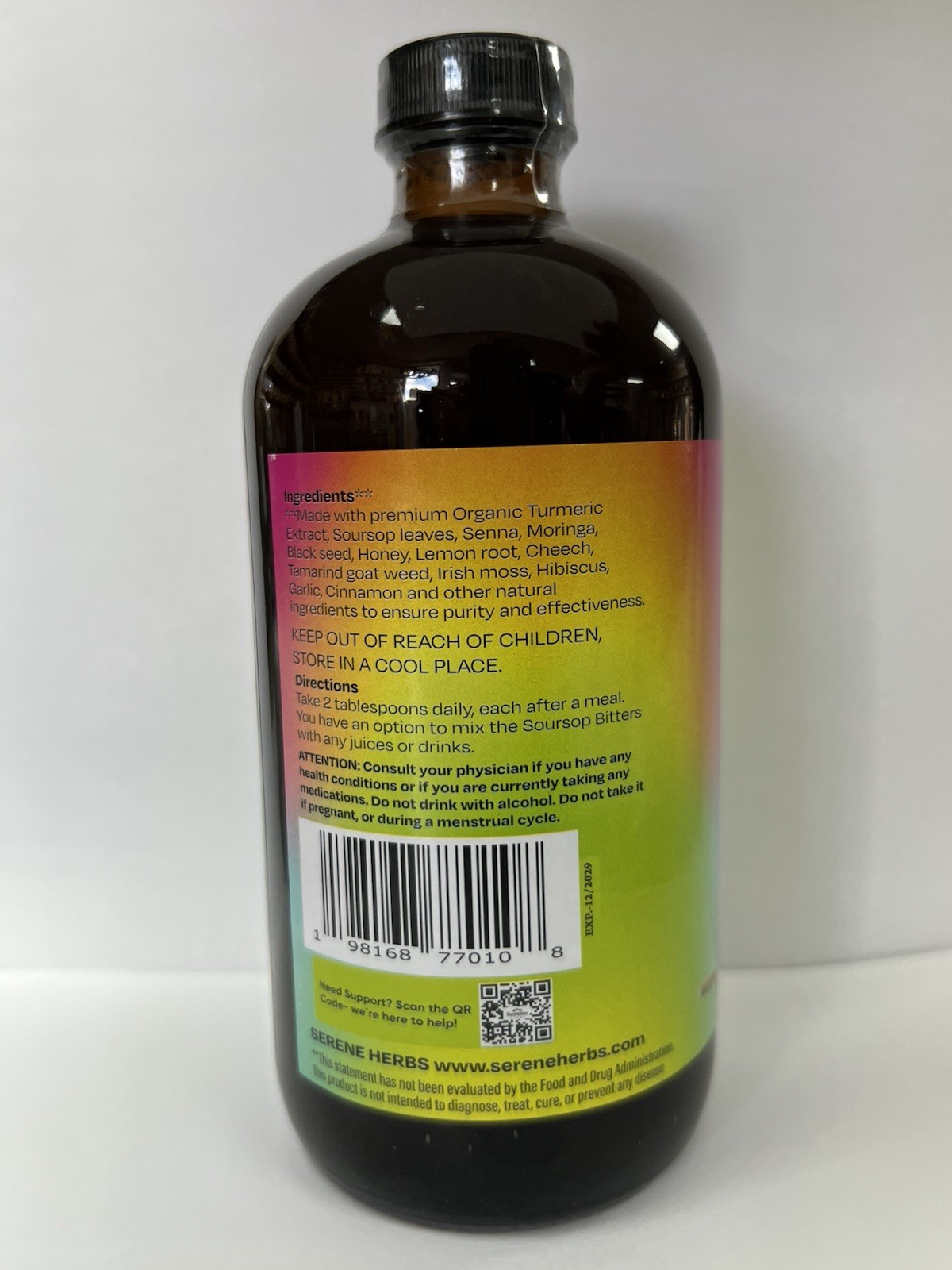 Serene Herbs bitters Herbal Blend Soursop