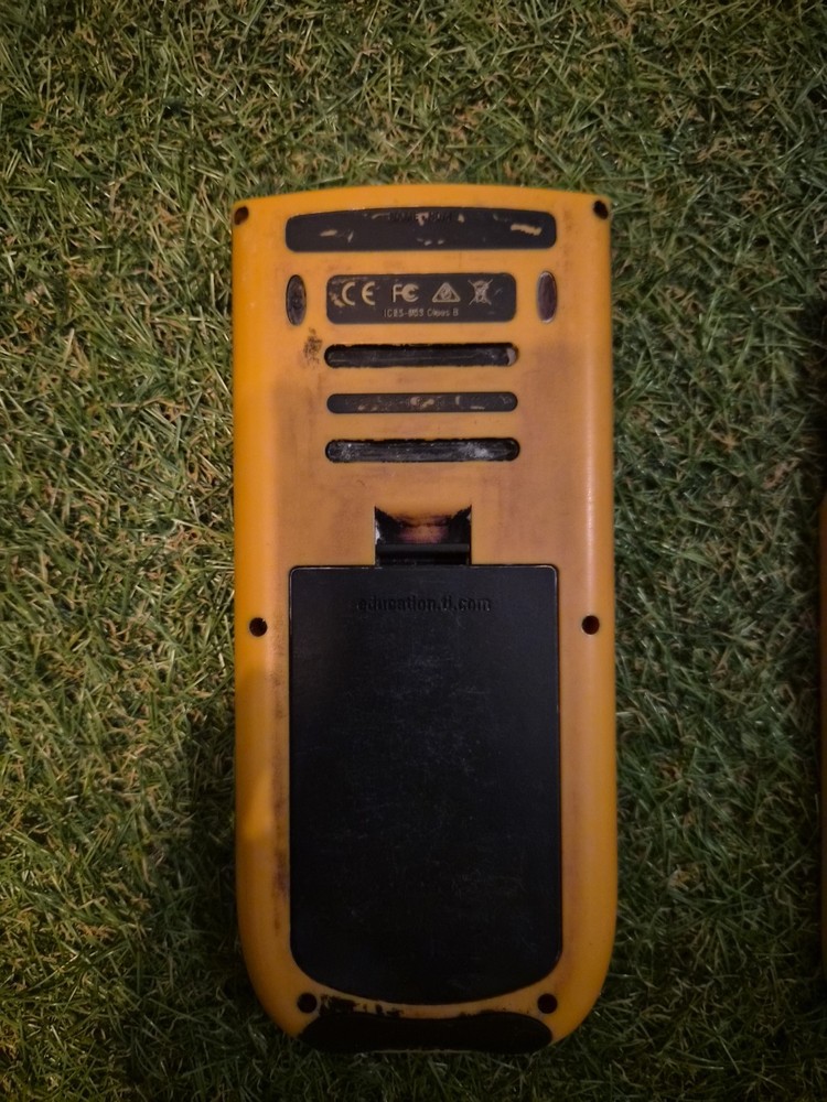 Ti 84 Plus Graphing Calculator Working Tested Yellow