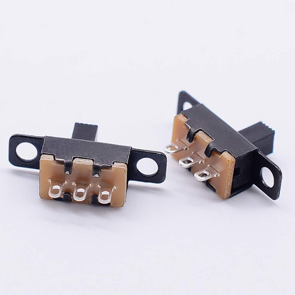 Gebildet 150pcs Slide Switch 3 Pin 2 Position 0.5A 50V DC, Mini Panel switch