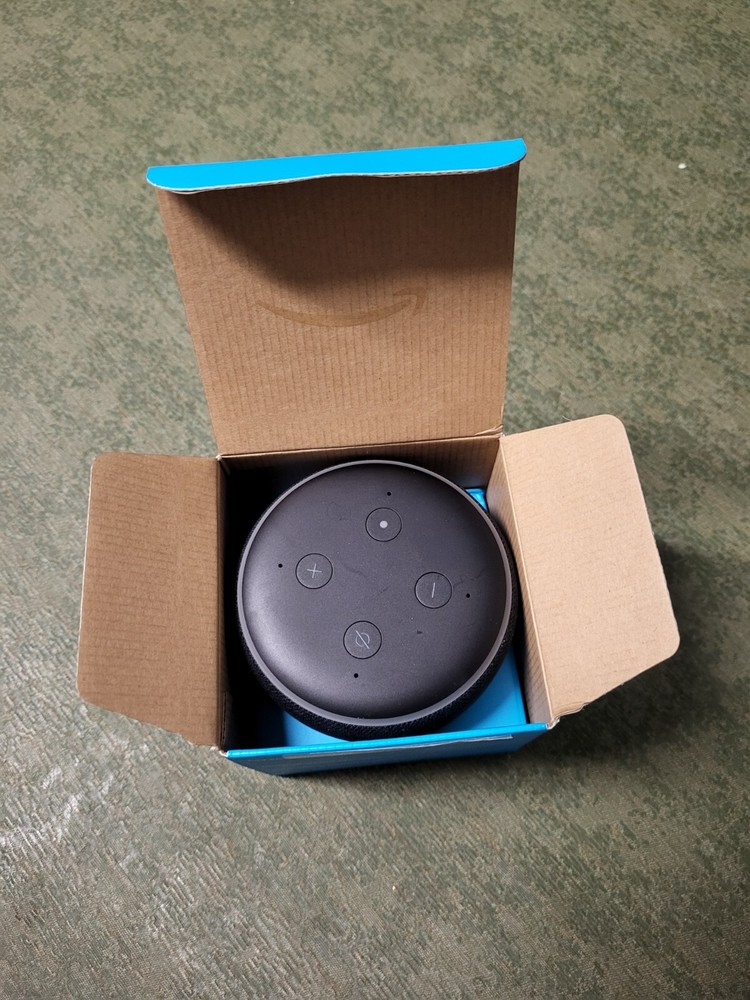 Echo Dot 3rd Gen - NEW Smart speaker with alexa black