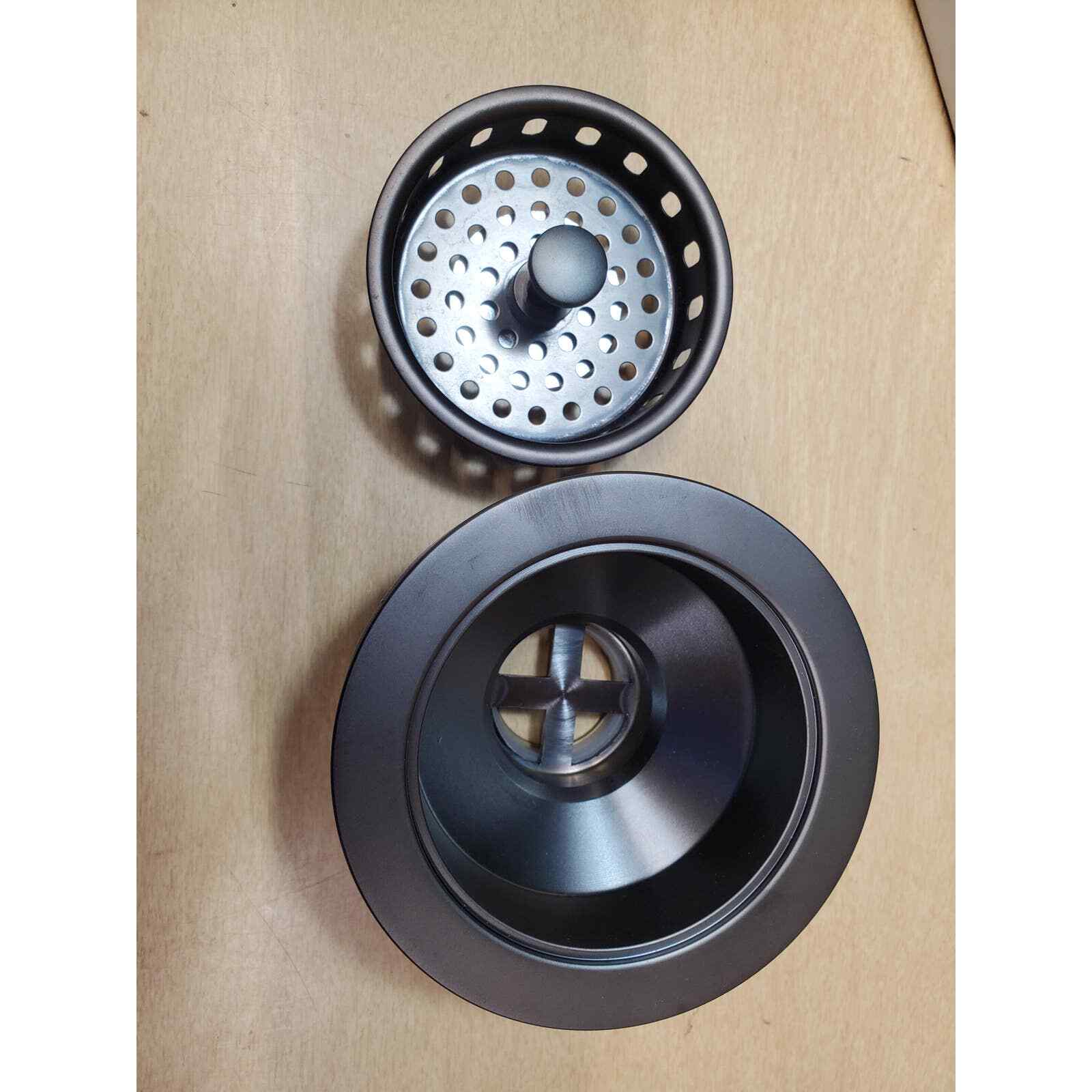 Kingston Brass Basket Strainer Cast Brass Heavy Duty Oil Rubbed Bronze KBS1005